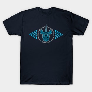 DR Celtic Knotwork Blue T-Shirt